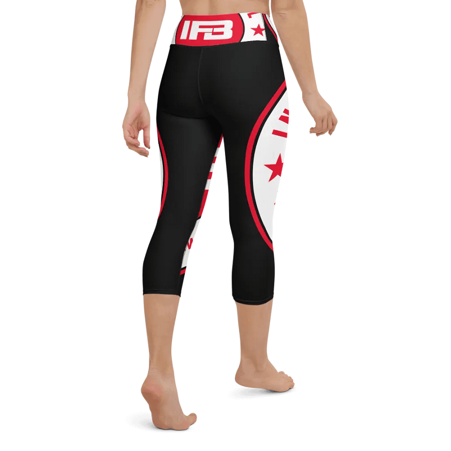 IFBNewsfeed.Org's All-Over Print Yoga Capri Leggings product image (3)