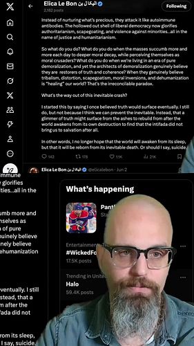 From Elica LeBon: Demoralization Era: Truth, Rebirth & YouTube Awakening
What do we do when the masses succumb to moral decay...