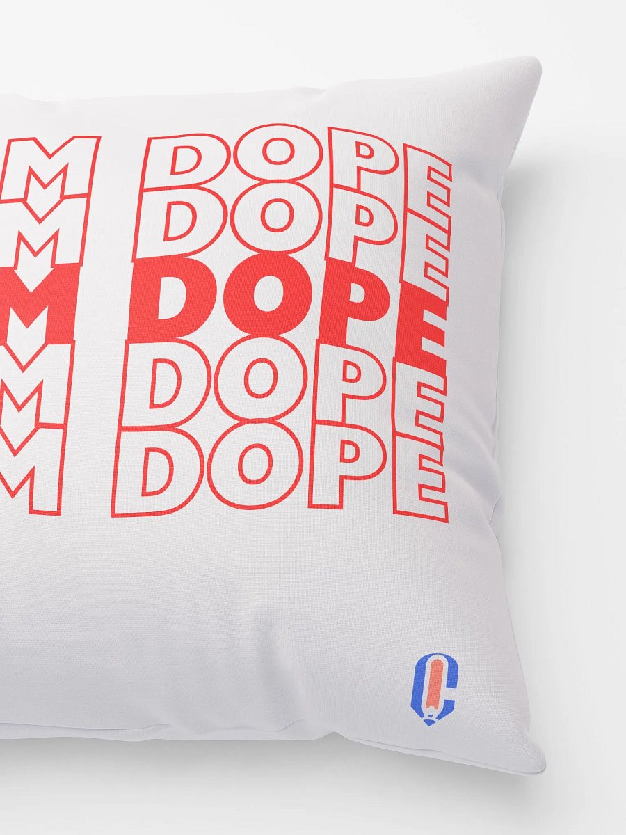 I AM DOPE Pattern All-Over Print Pillow product image (2)