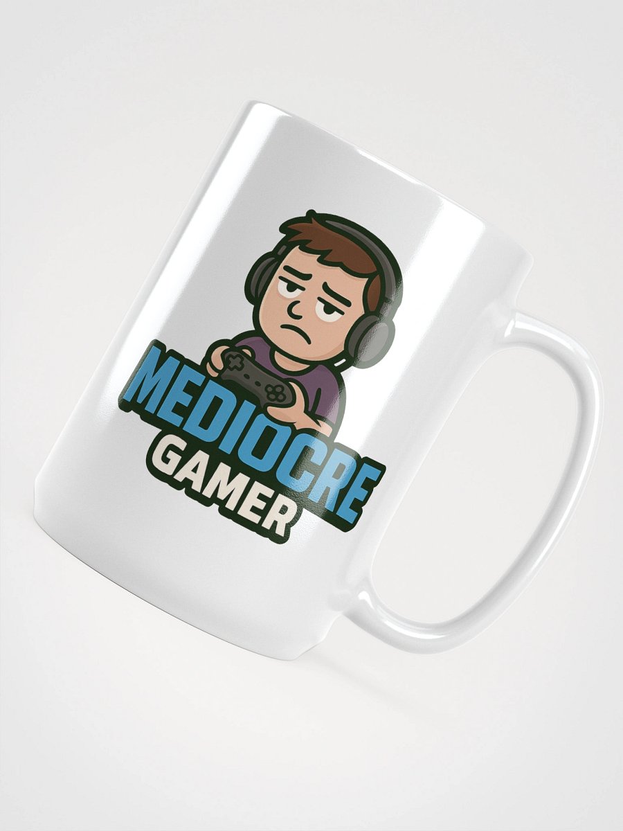 Mediocre Gamer Mug - Level Up Your Coffee Game! product image (4)