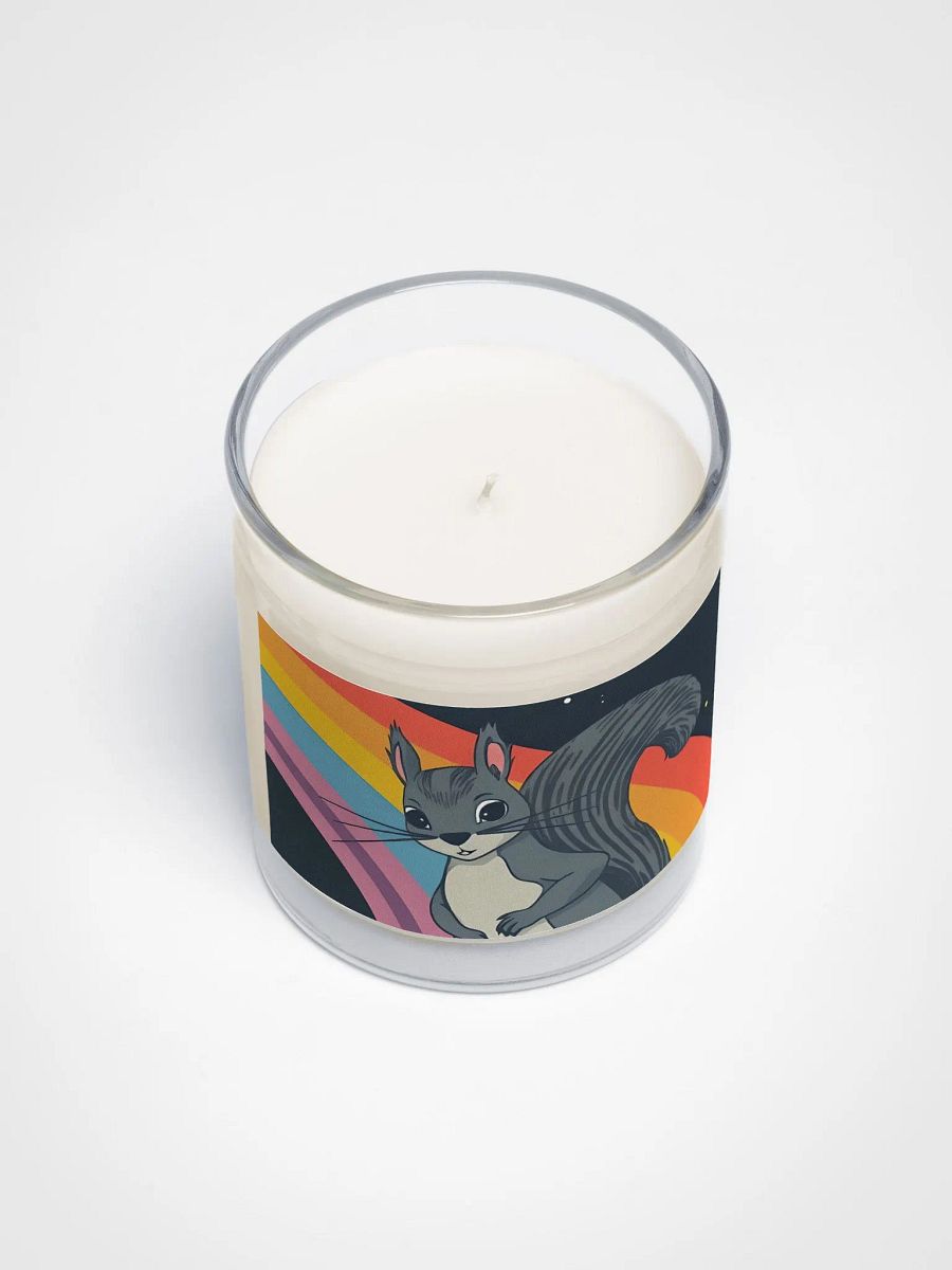 Rainbow Squirrel Soy Wax Candle product image (3)