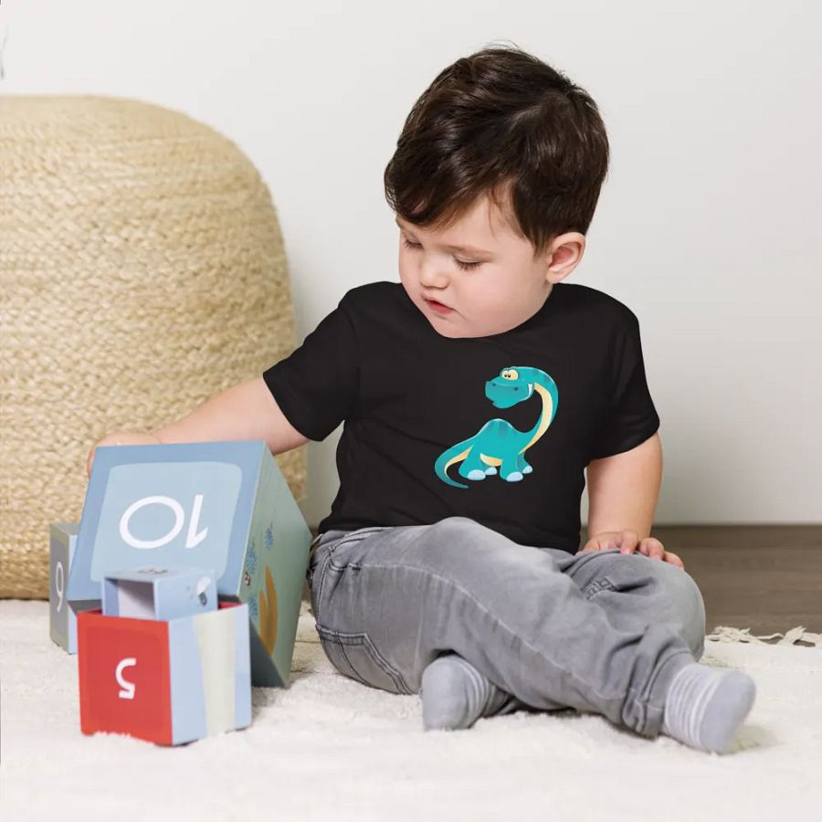 Cheerful Dino Baby Tee product image (8)