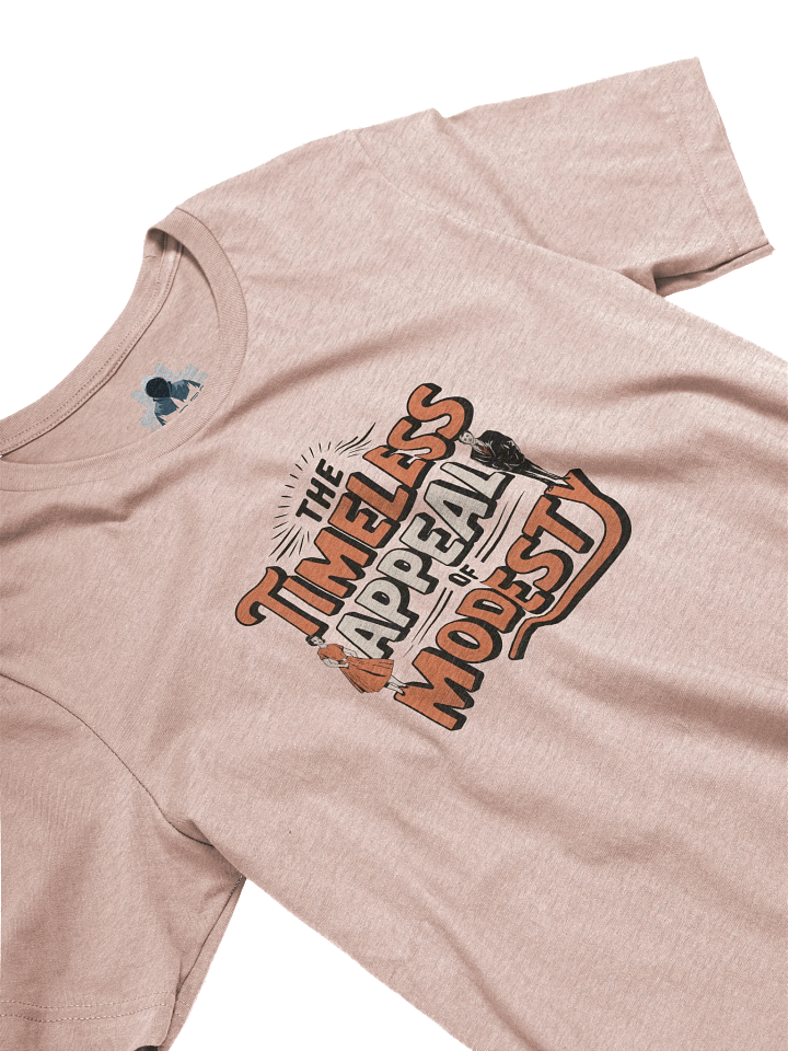 Timeless Modesty Tee, Classic Couple Gift, Elegant Matching Shirt product image (2)
