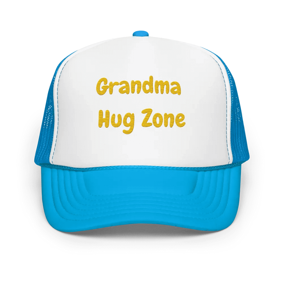 Grandma Hug Zone Otto Foam Trucker Hat product image (15)
