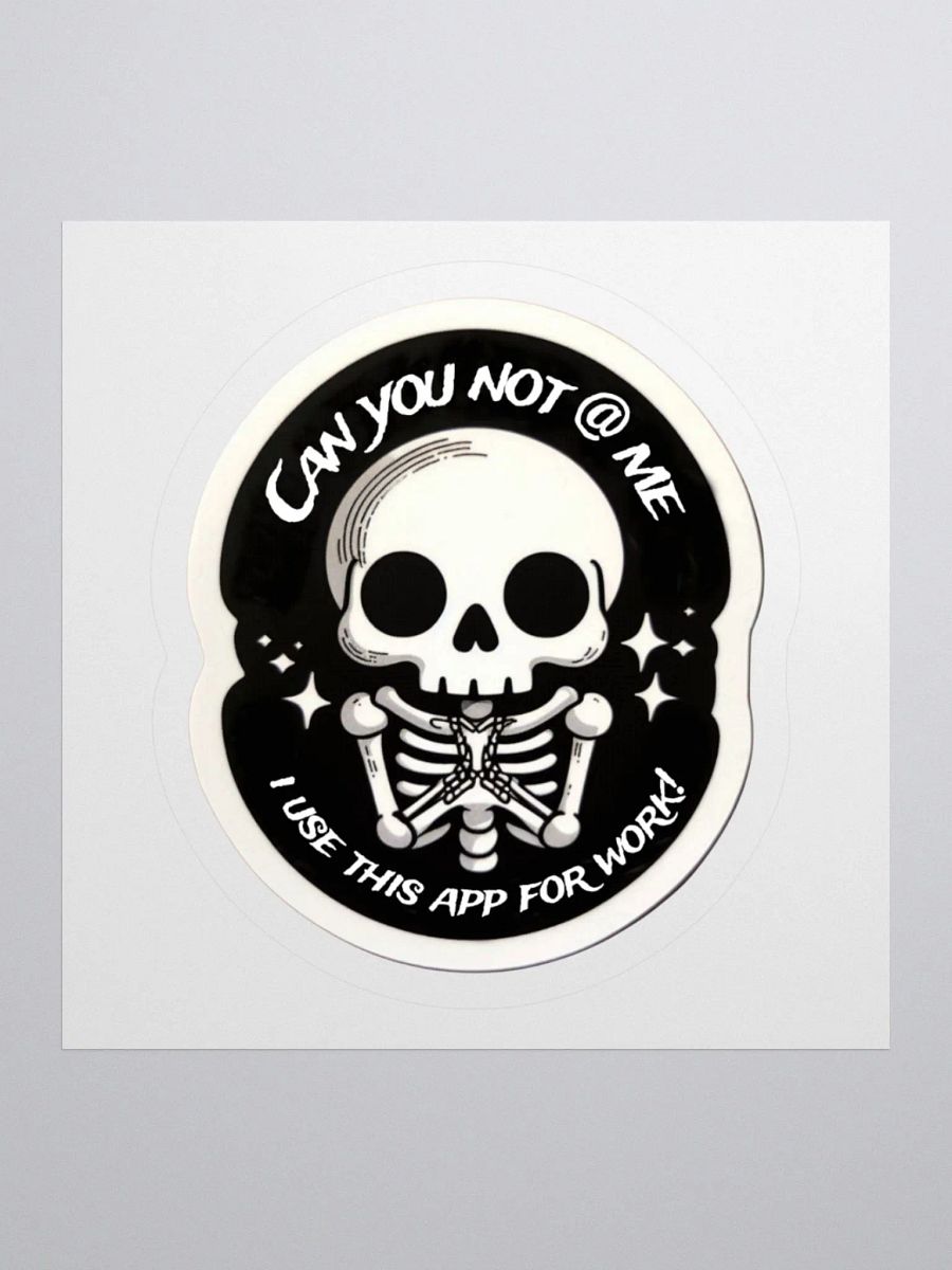 Zticker dont @ me product image (1)