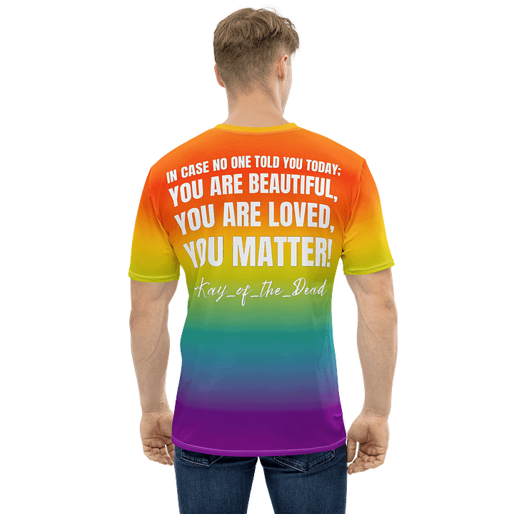 Rainbow Print Pride Tee product image (2)