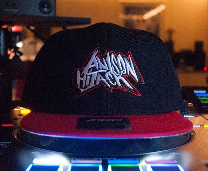 Anison Hijack Logo Flatbill Hat product image (1)
