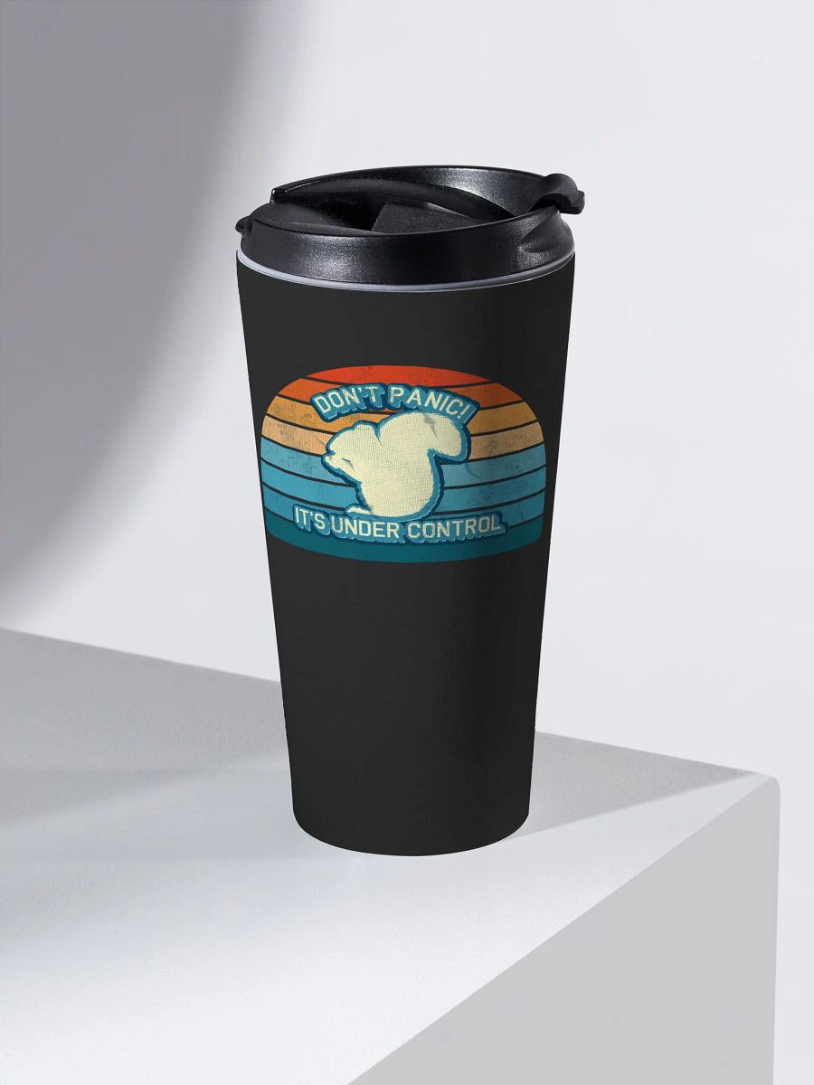 Retro Waffles - Panic Travel Mug product image (2)