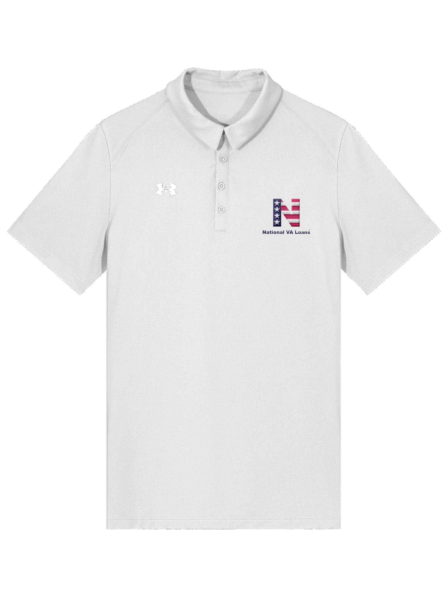 White National VA Loans Under Armour® Men's Polo Shirt product image (1)