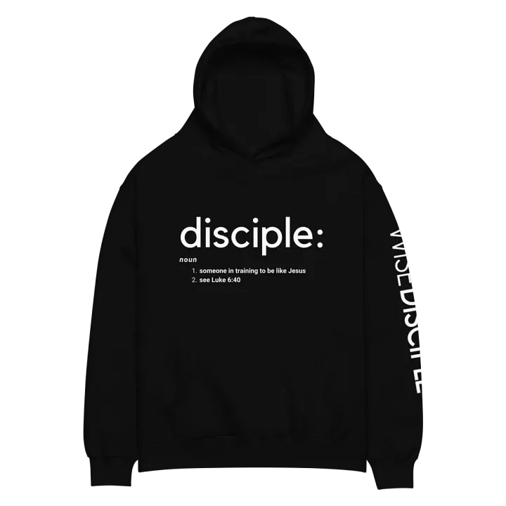 Disciple Drip (Black Hoodie) product image (2)