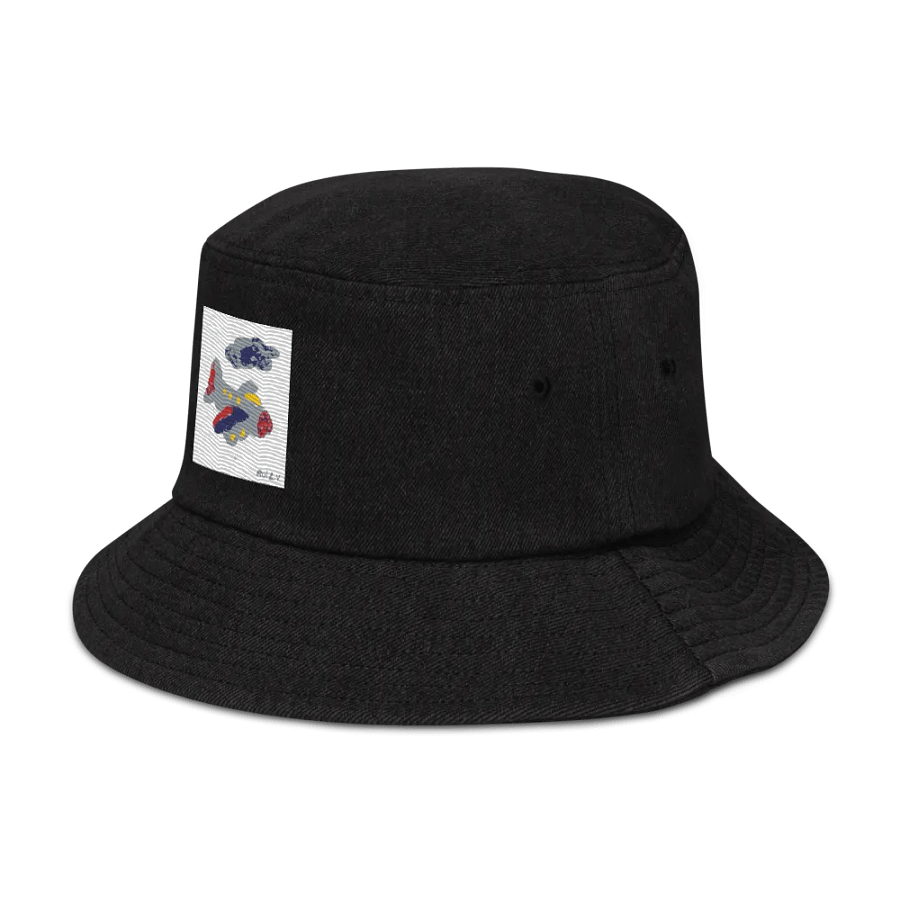 Kid Airplane (Capstone Denim Bucket Hat) product image (5)