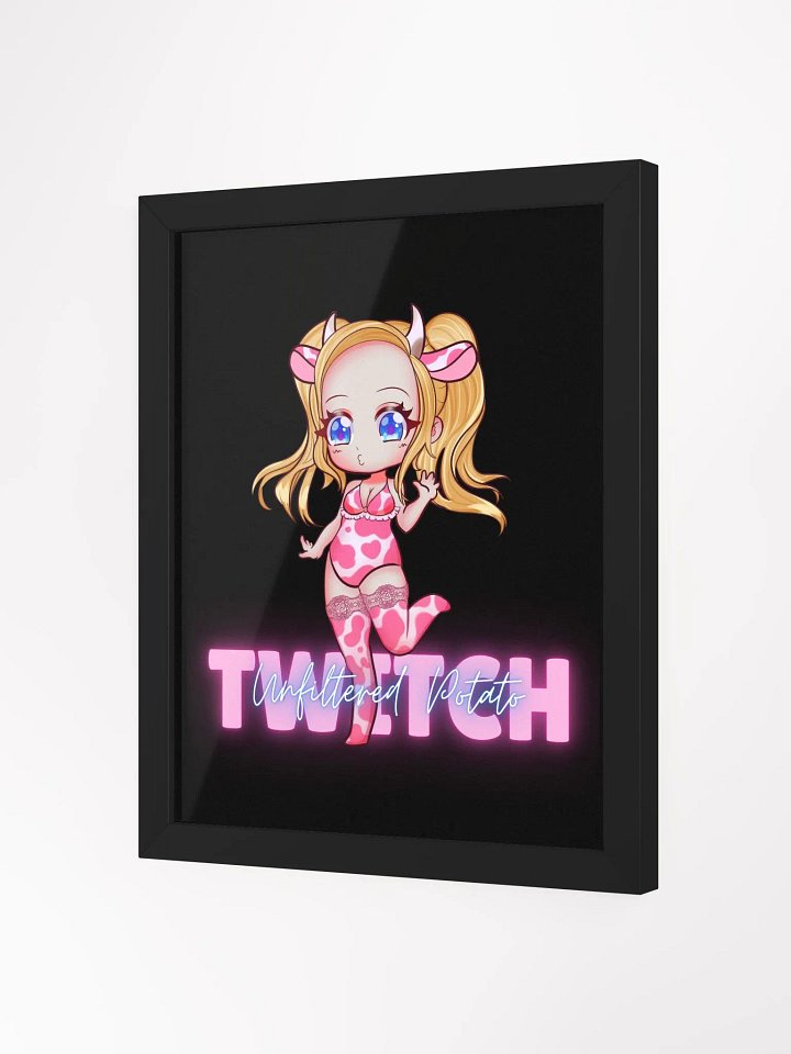 Chibi Cow-Print Twitch Poster product image (6)