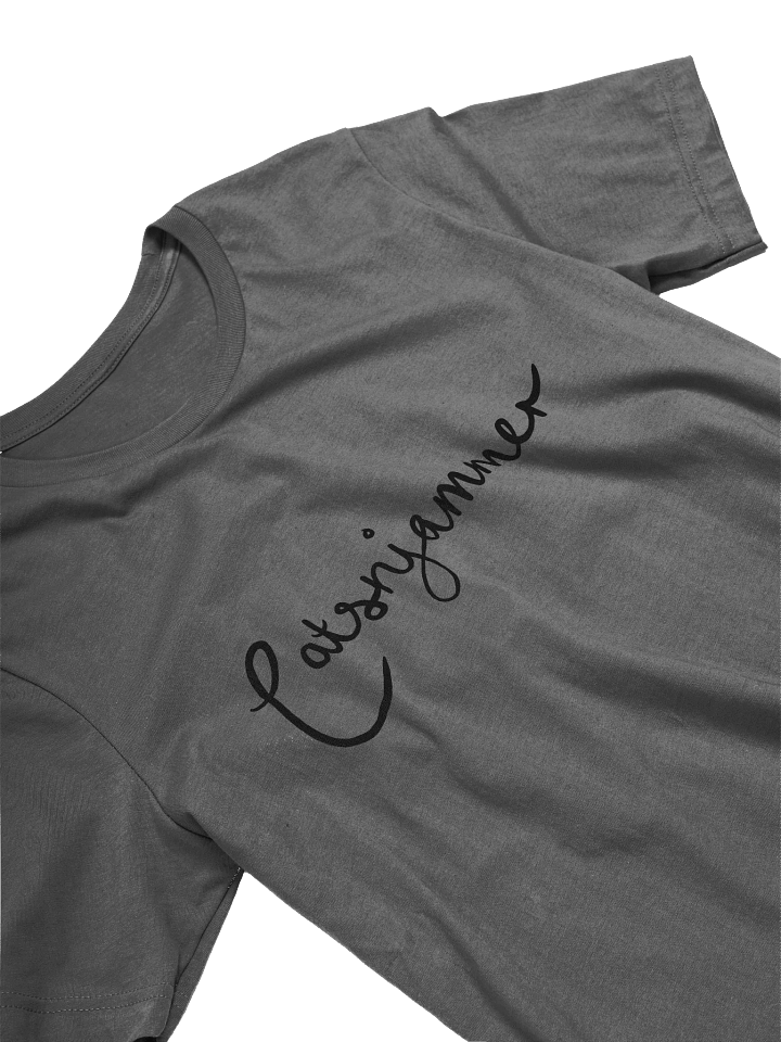 Catsnjammer Script Logo T Shirt - Muted product image (2)
