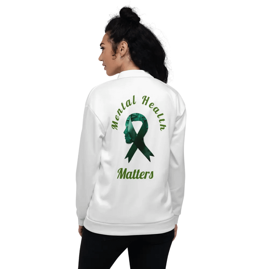 Mental Health Matters Bomber Jacket product image (3)