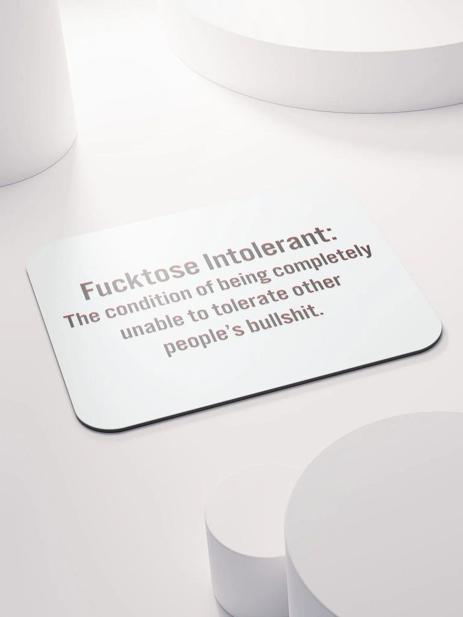 Intolerant - Mouse Pad product image (4)