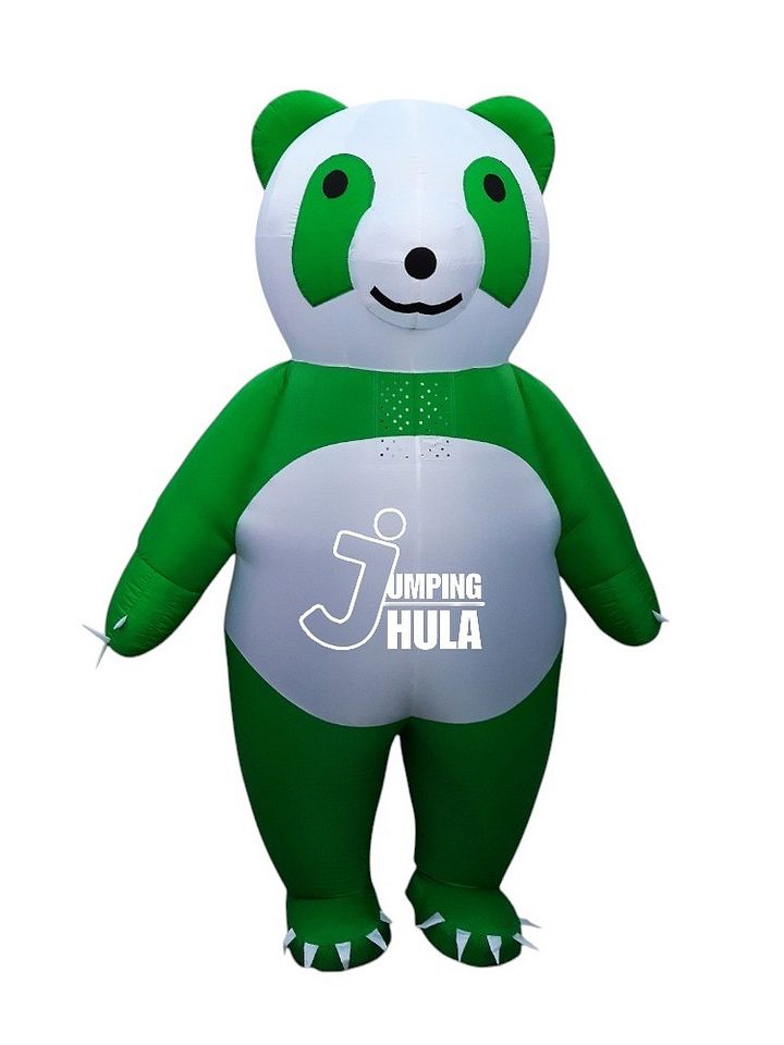 Walking Air Inflatable Green Panda product image (1)
