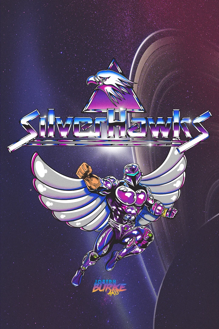 SilverHawks Retro Tribute Digital Art product image (1)
