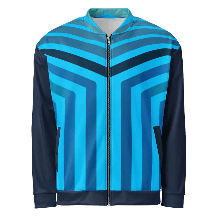 Tidal Stripes Men's Bomber Jacket product image (1)