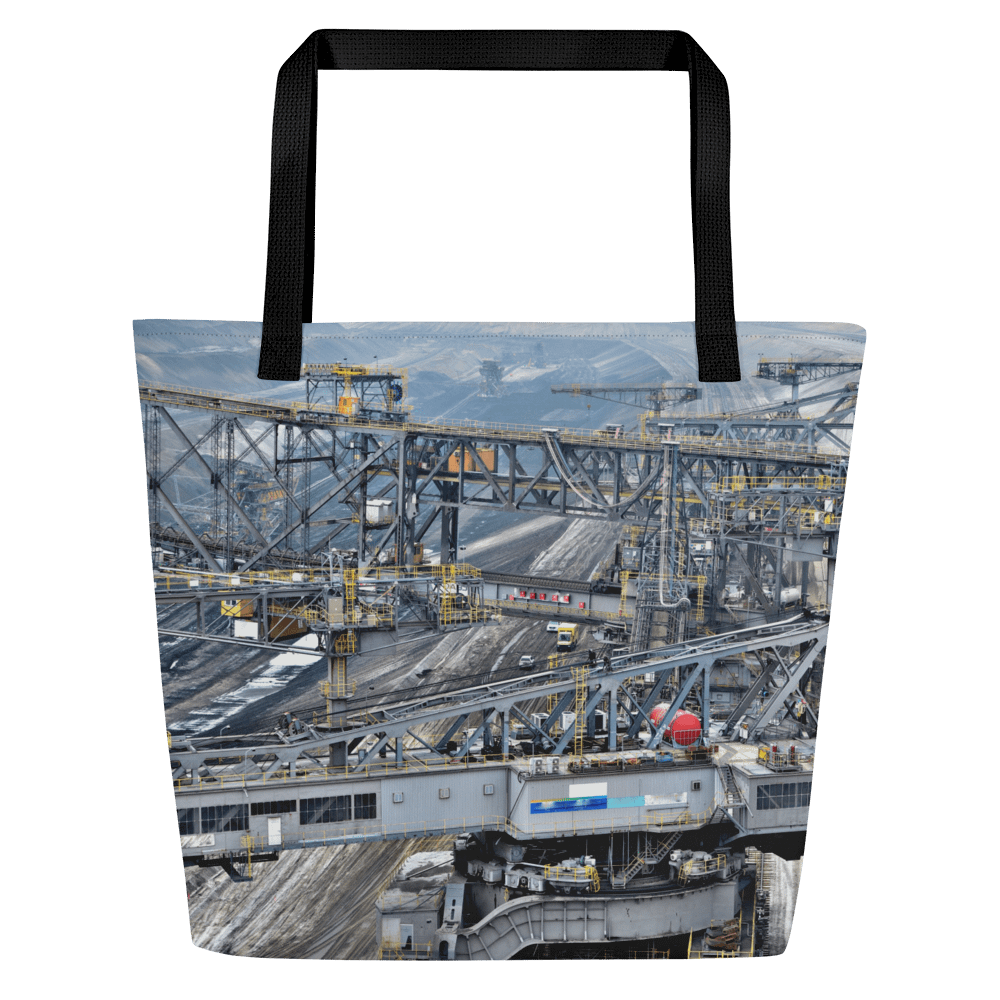 Große Tragetasche - Braunkohle Förderbrücke product image (4)
