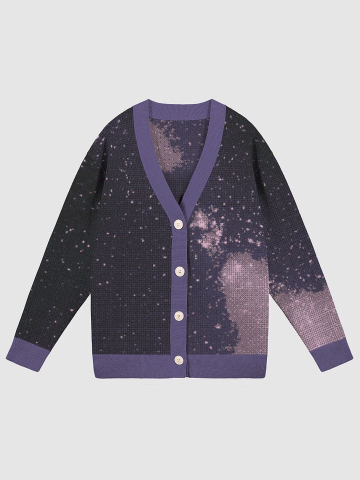 Gaze at the Stars in Style: The Jacquard Stargazer Cardigan product image (2)