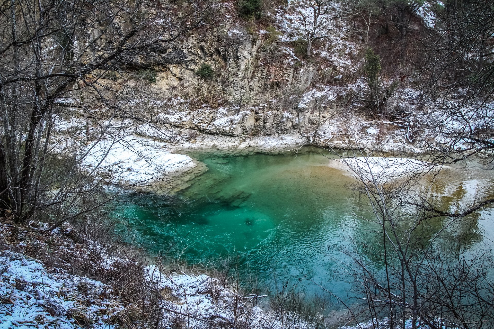 Fine Art - The Emerald Pool of Winter product image (1)