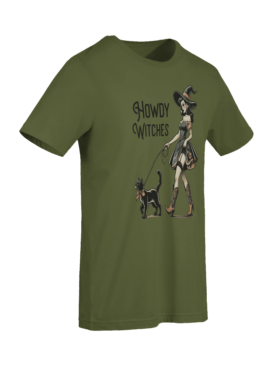 Howdy Witches Short Sleeve Halloween Unisex T-Shirt product image (93)