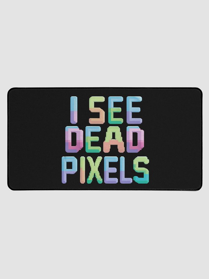 I Sea Dead Pixels Desk Mat product image (1)