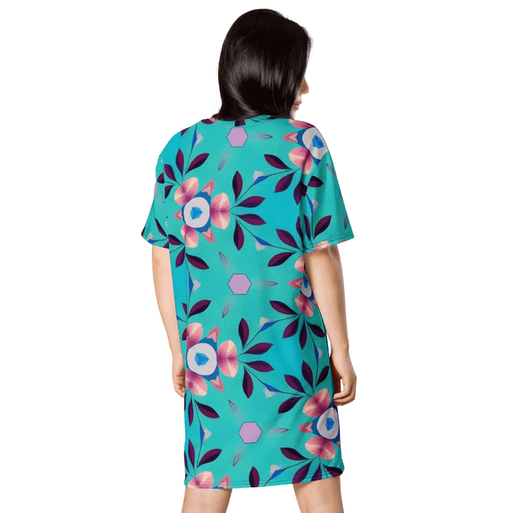Floral Bliss T-Shirt Dress product image (2)