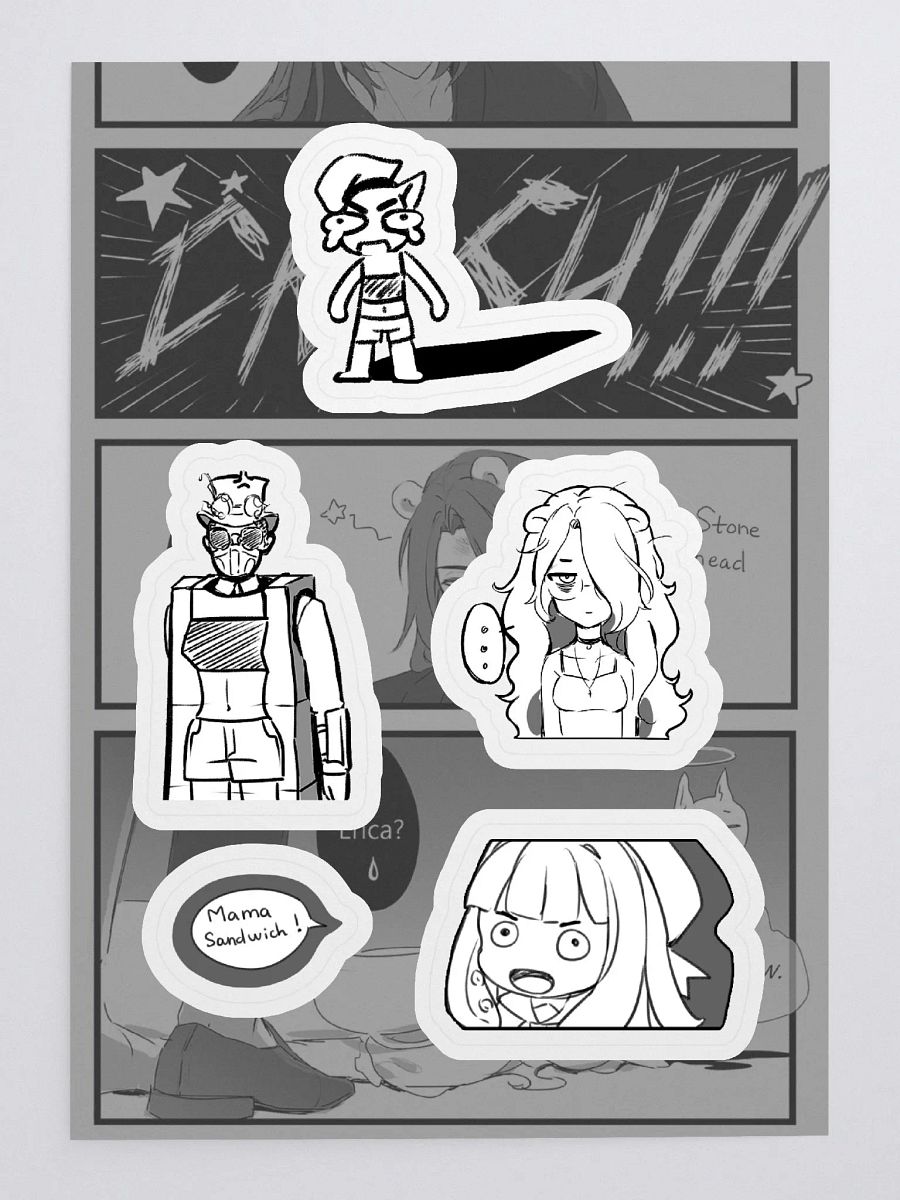 Slice-Of-Hika Stickers 2 product image (3)