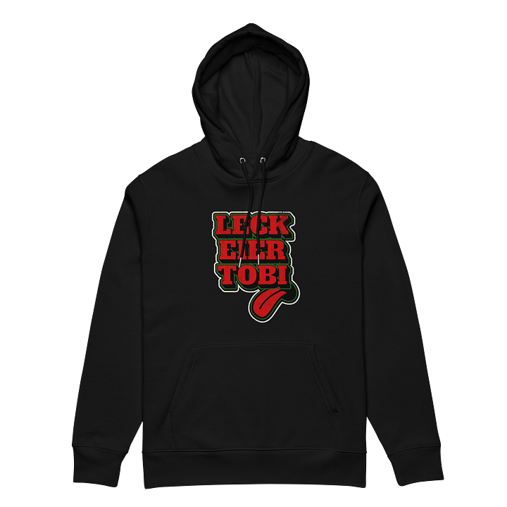 Leck Eier Tobi! – Unisex Bio-Hoodie (Stanley/Stella) product image (2)