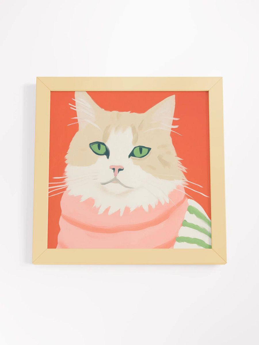 Whimsical Cat Framed Matte Poster product image (29)