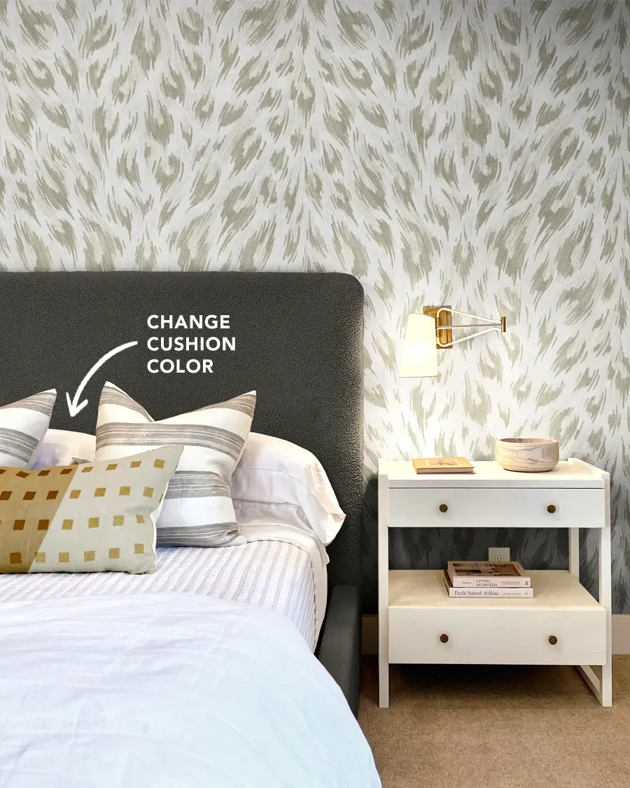 Wallpaper Mockup - Bedside with white table product image (4)
