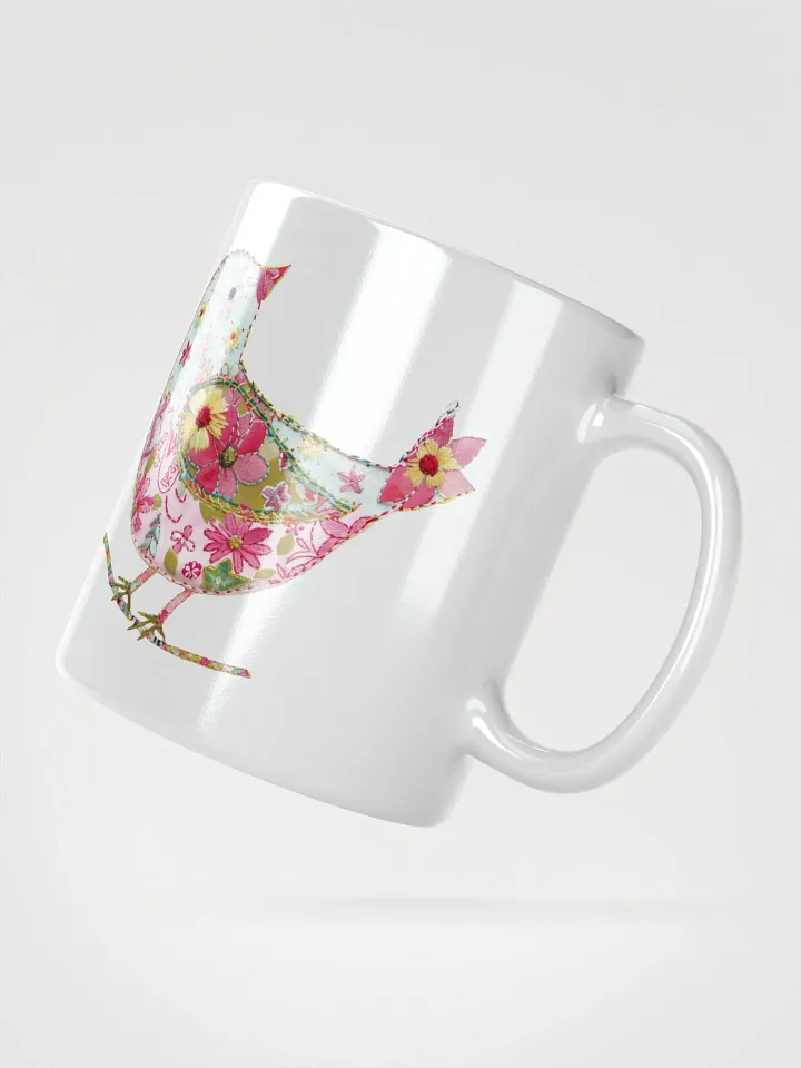 Floral Bird Patchwork Mug product image (6)