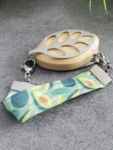 Avocado Lover Elastic Bracelet | Handmade Accessory for Bellabeat Leaf Urban & Ivy product image (1)