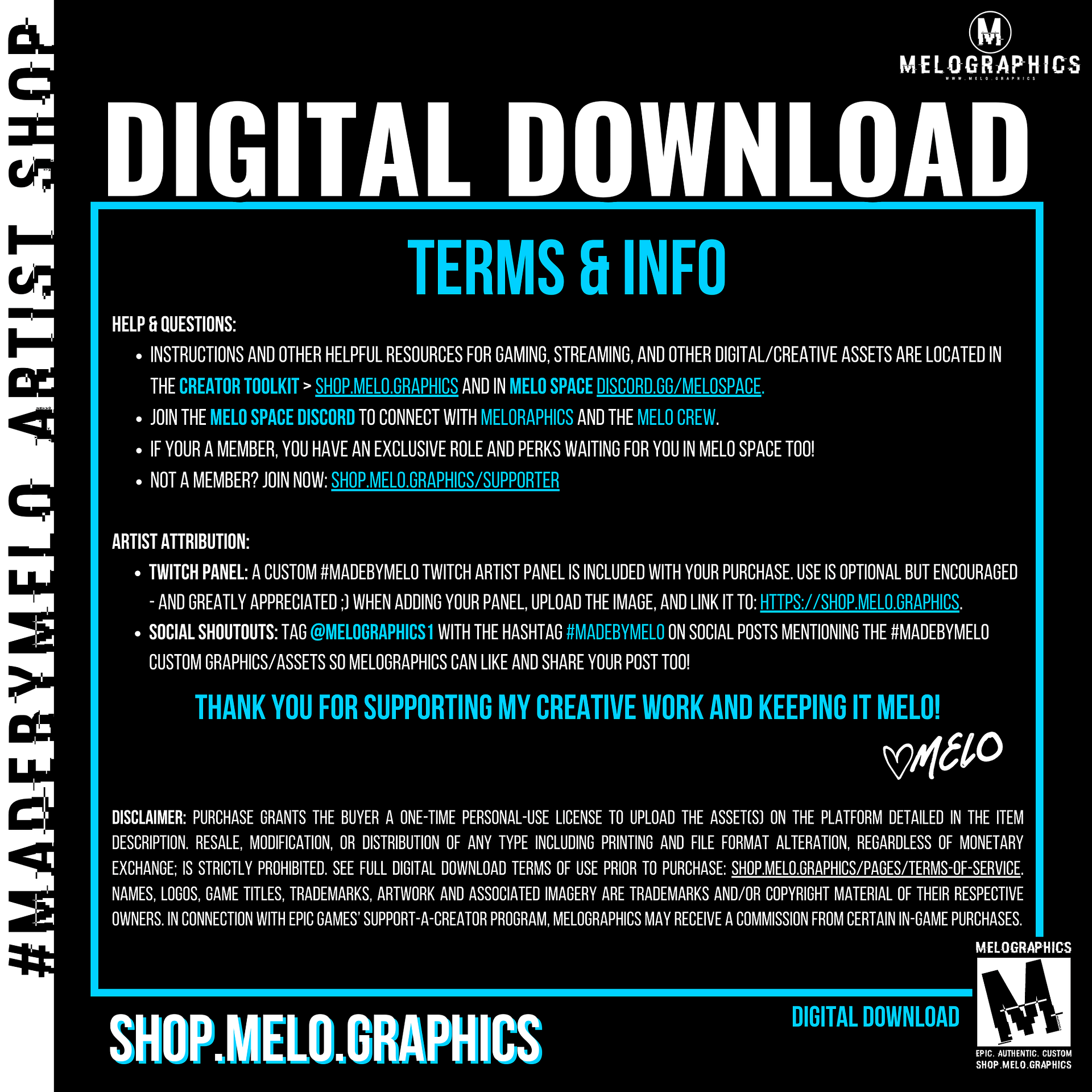 Hidden Space Custom Octane Car Decal Set - Rocket League | #MadeByMELO product image (2)