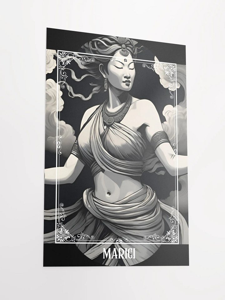 Marici, Buddhist Goddess of Protection altar poster product image (2)