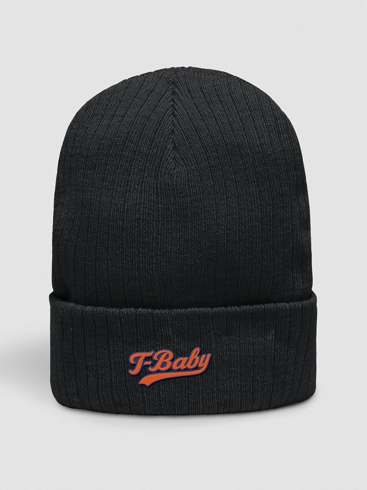 T-Baby Scripted Orange Beanie product image (1)