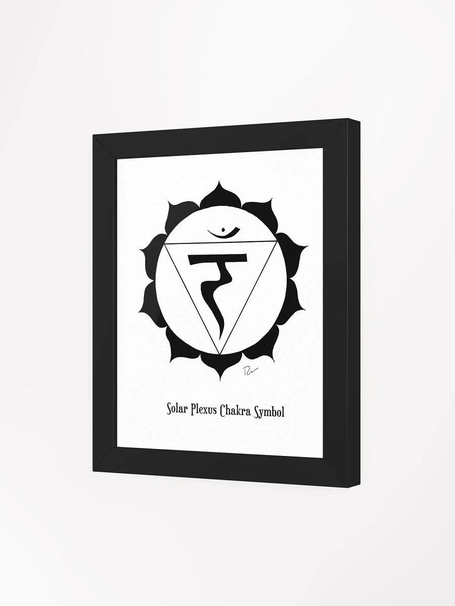 Solar Plexus Chakra Framed Art product image (3)