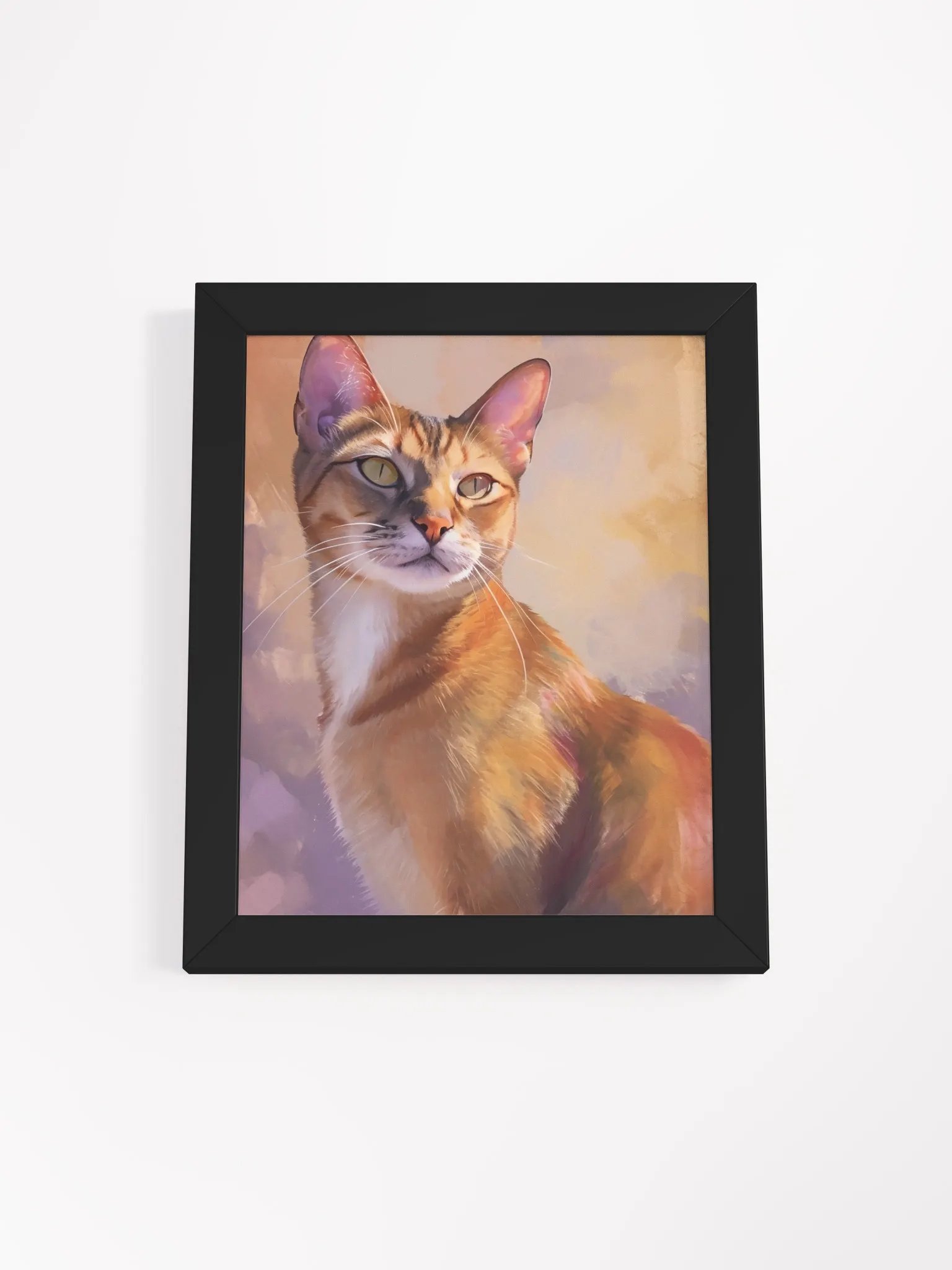 Whiskered Wonder Framed Art Print product image (1)