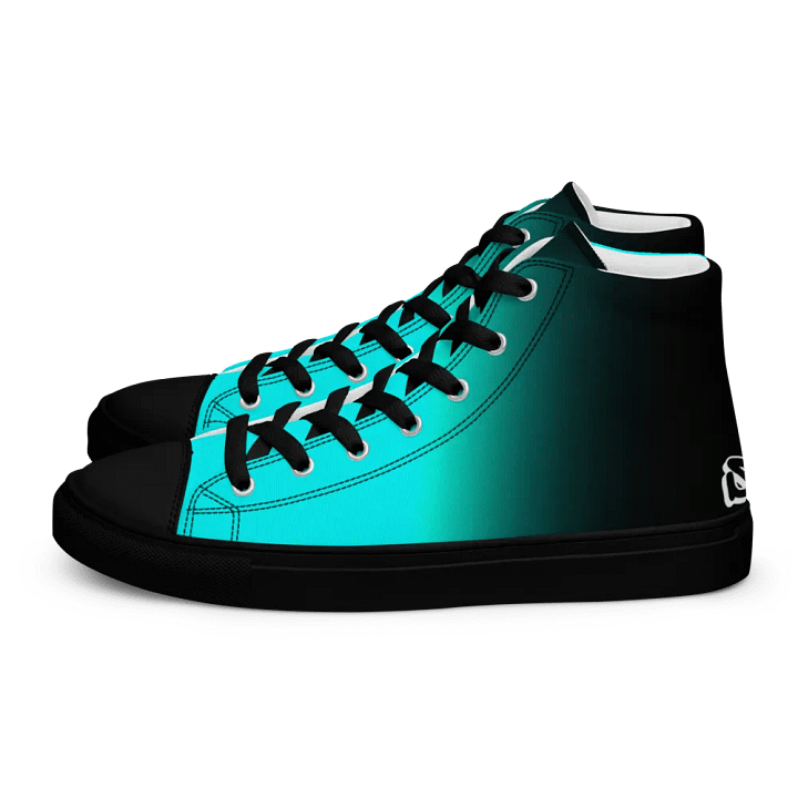 STRAIGHT VIBIN NEON COLOR FADE STYLE MEN'S CANVA SHOES product image (1)