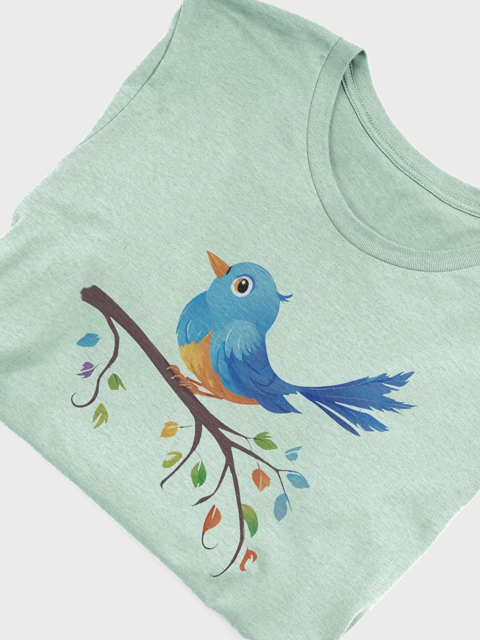 a blue bird sitting on a branch product image (5)