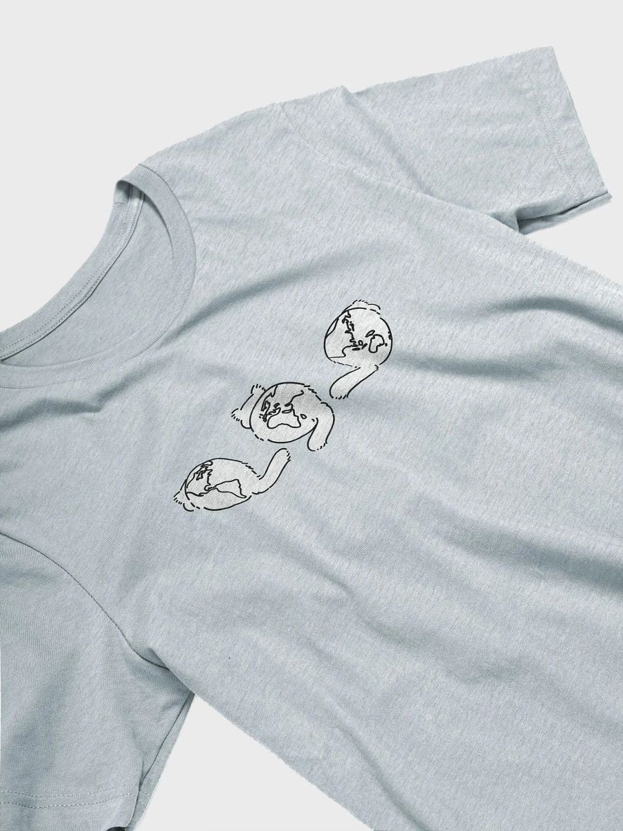Planet Manul Trio - Bella+Canvas Unisex T-Shirt product image (23)