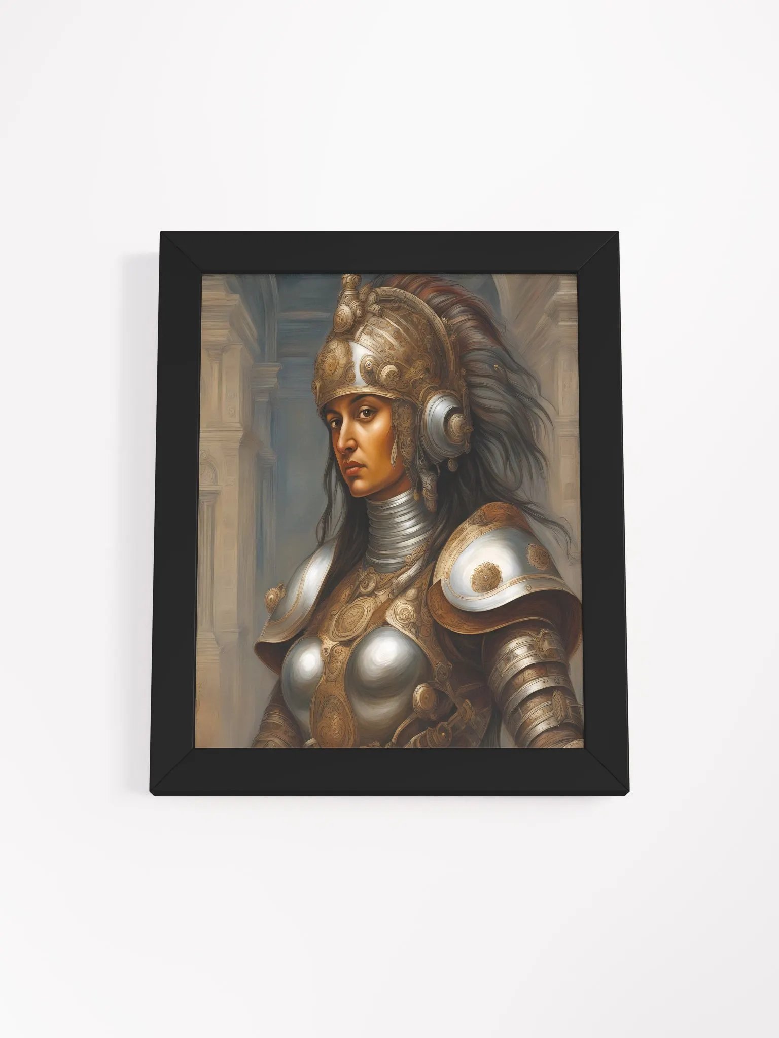 Mythic Warrior's Ornate Armor Poster product image (1)