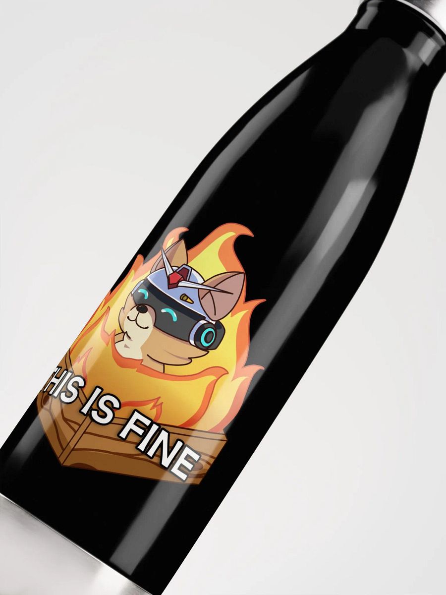 This Is Fine Metal Stainless Steel Water Bottle product image (9)