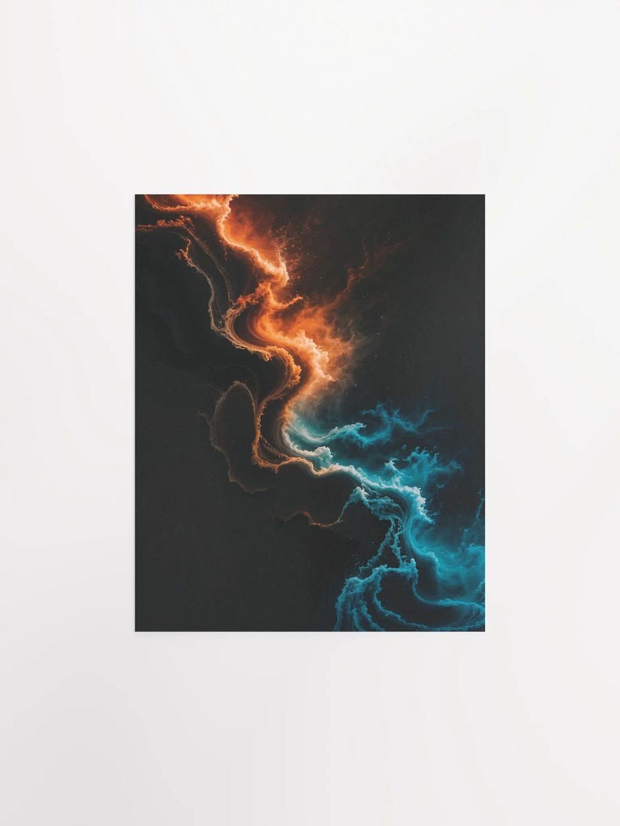 Spectral Symphony Matte Poster product image (13)