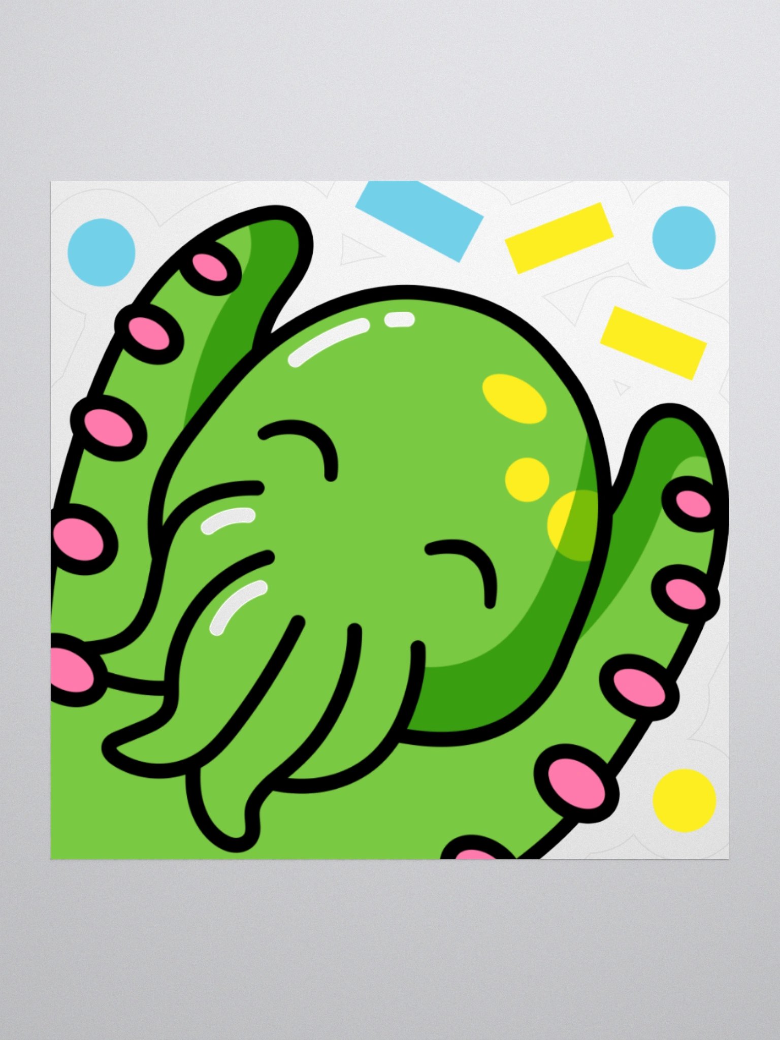 Cthulhu Hype Emote Sticker product image (1)