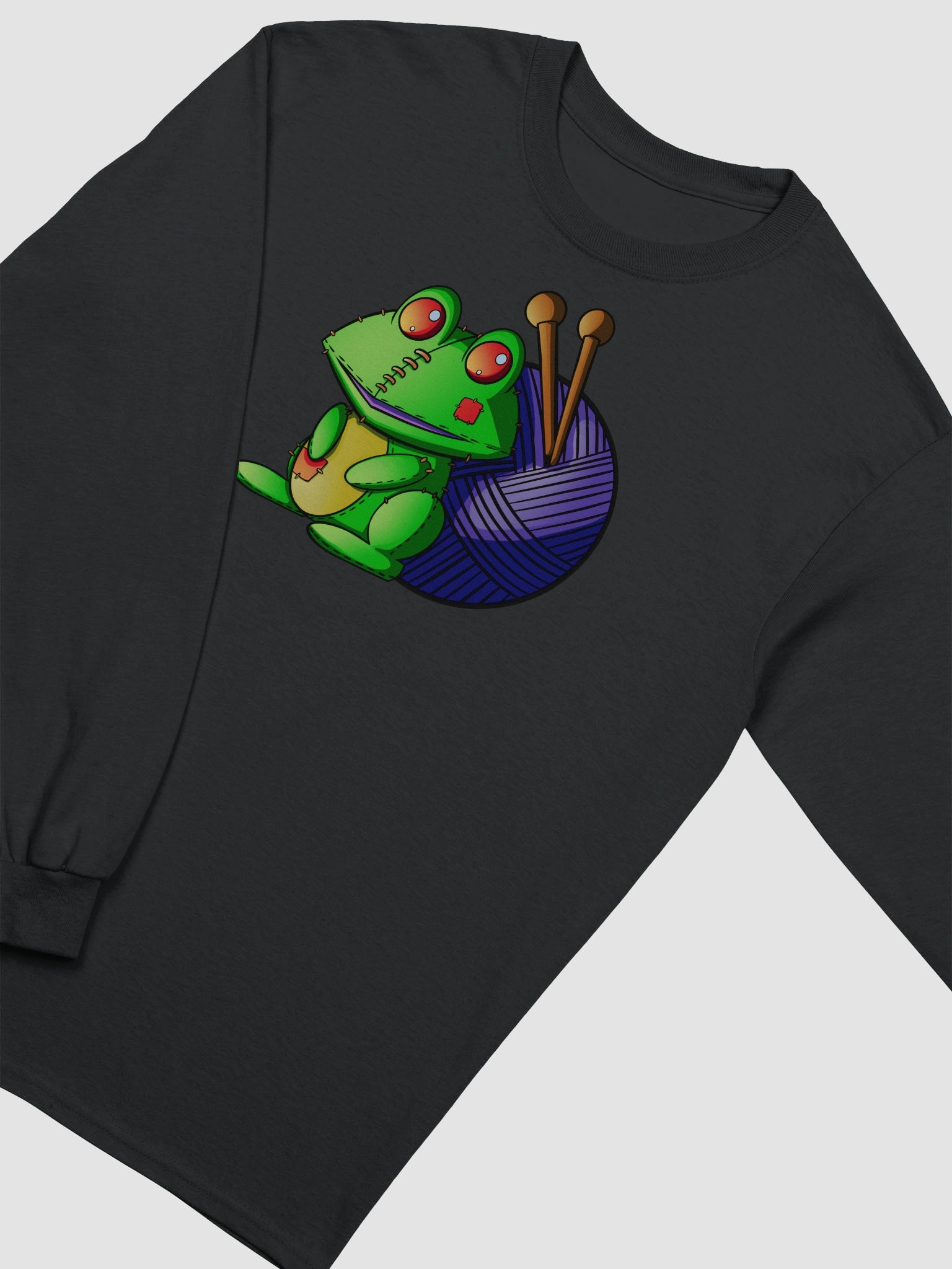 Froggy Overlord Long Sleeve Tee product image (3)