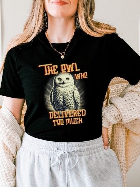 Hedwig Owl Funny Vintage Pulp Mystery Harry Potter Shirt product image (20)