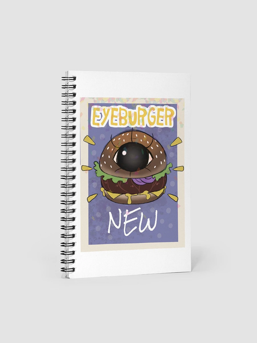 Eye Burger Spiral Notebook product image (1)