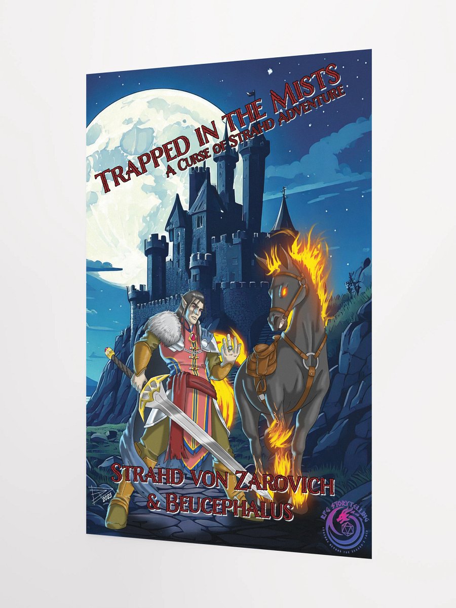 Strahd & Beucephalus: Matte Poster product image (7)